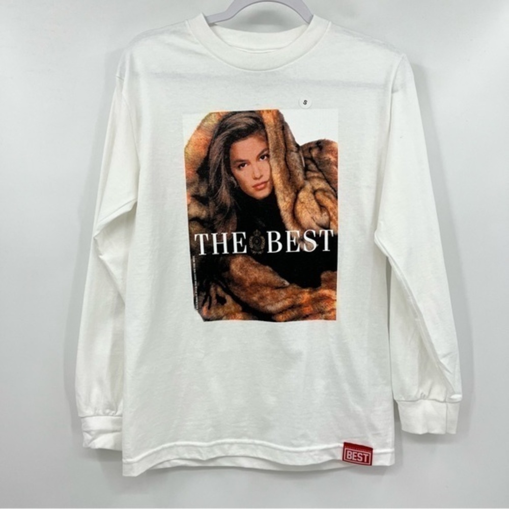 Breezy Excursion Best Cindy Crawford Long Sleeve Tee New in Package‎ Size Sm